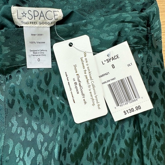 L*Space Green Pantsuit - Picture 14 of 15